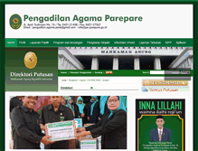 Tablet Screenshot of pa-parepare.go.id